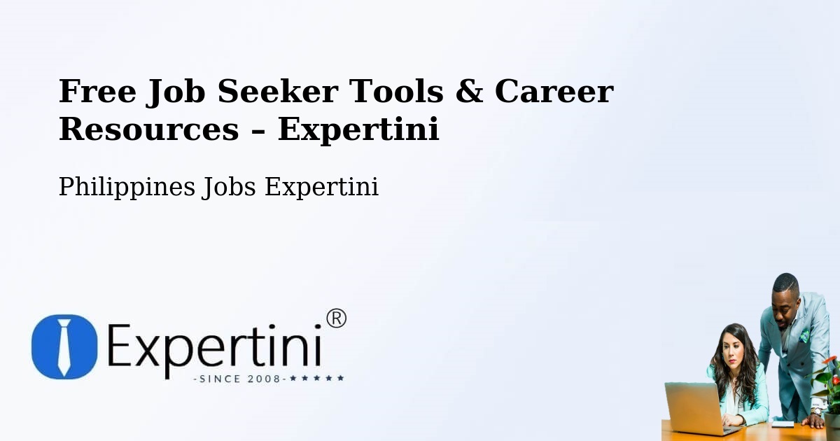 Free Job Seeker Tools & Career Resources – Sudipen - Sudipen, Philippines Jobs Expertini